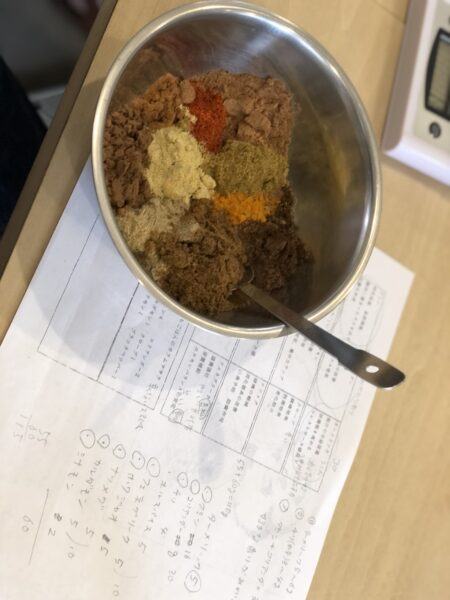 カレーのスパイス